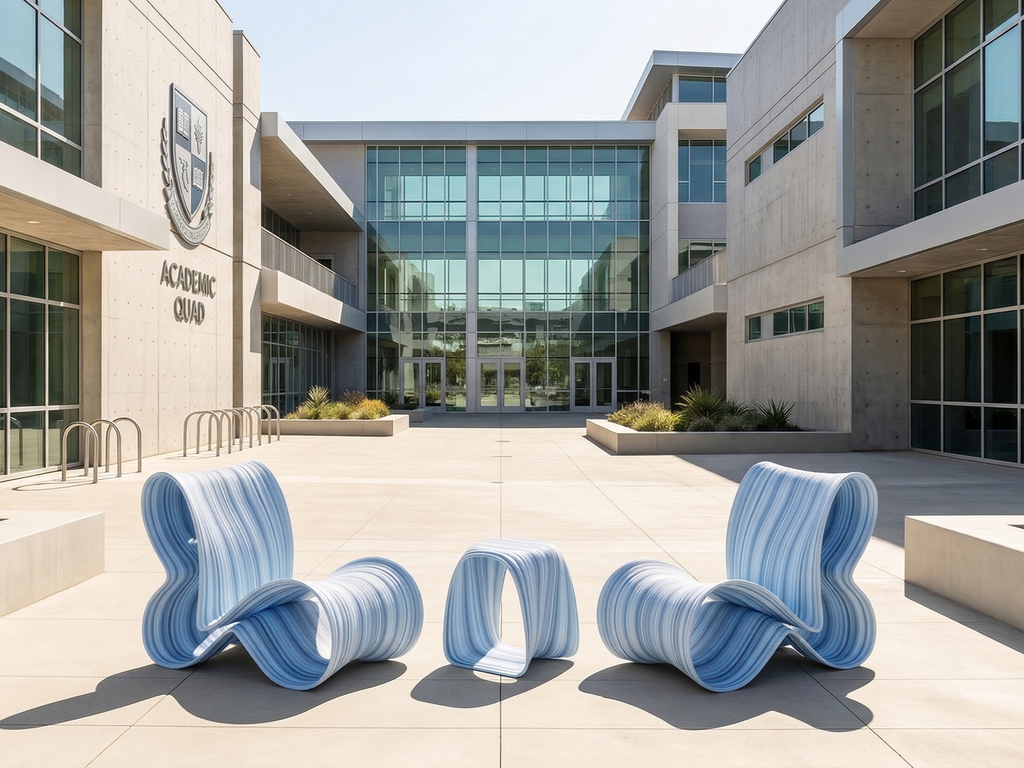 Baja Side Table & Stool – Pool Series