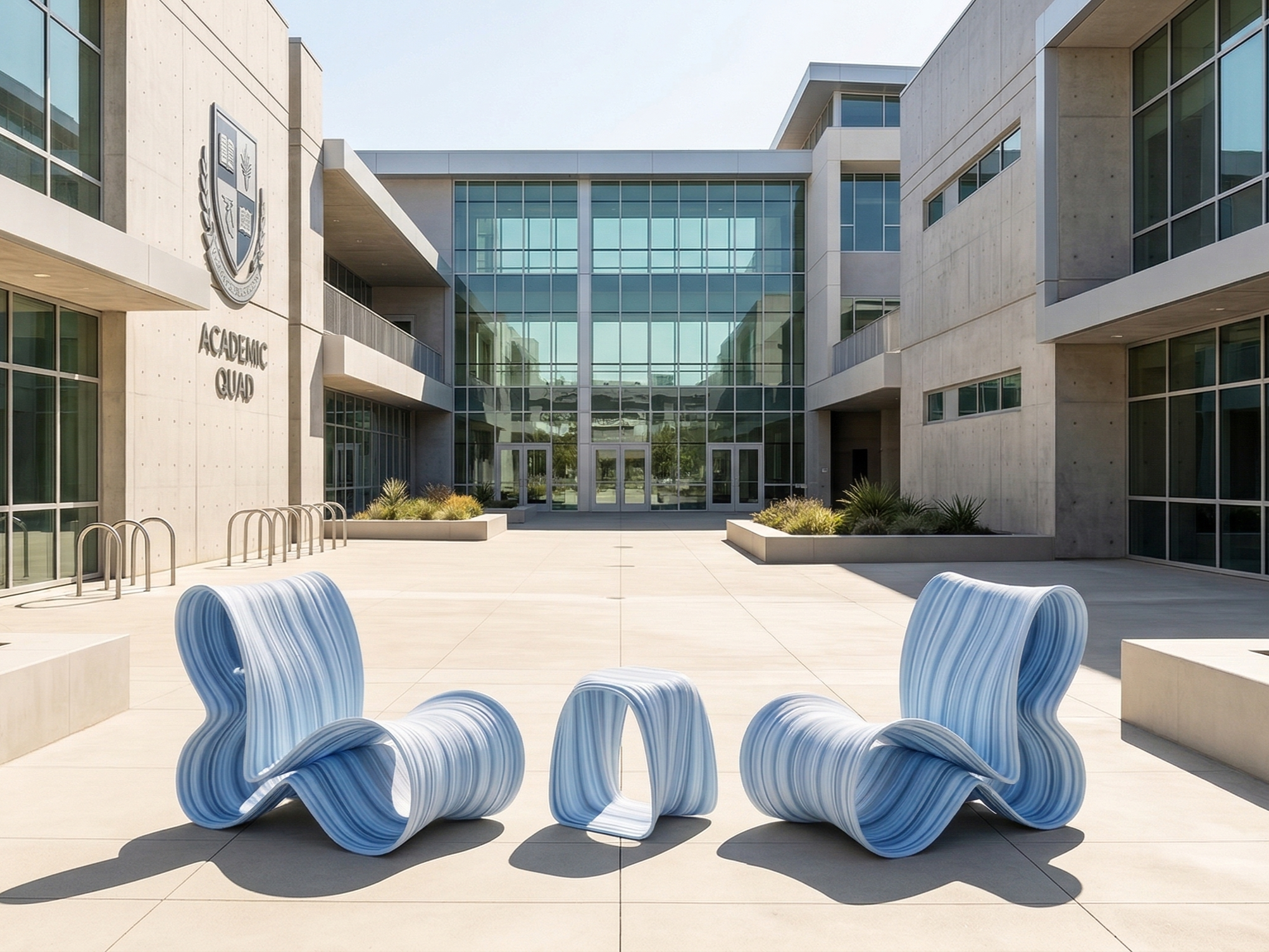 Baja Side Table & Stool – Pool Series